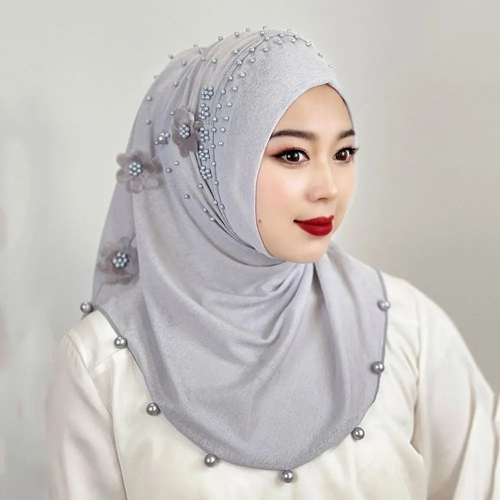 Soft Hijab Simple Head Cover Islamic Headscarf