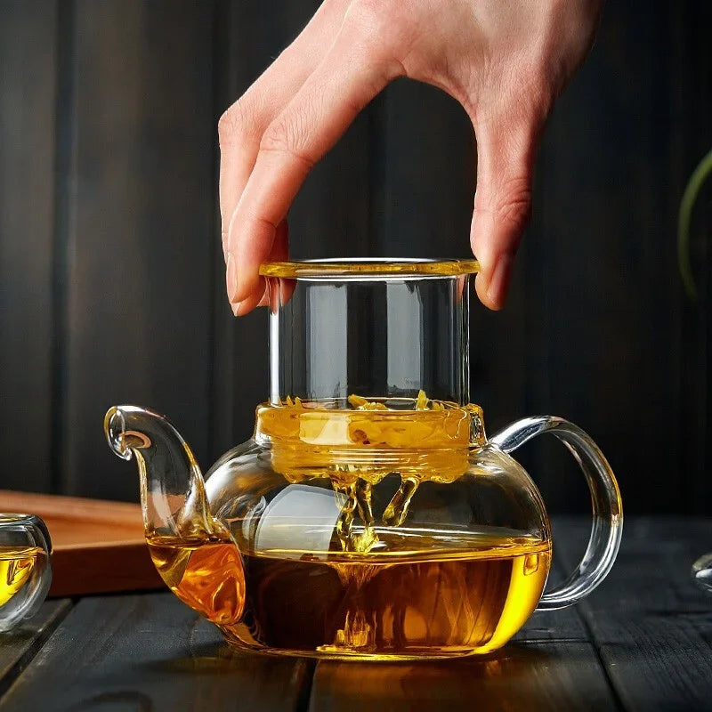 Borosilicate Glass Tea Pot