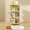 Rolling Rotating Bookshelf Bookcase