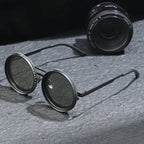 Stepless Rotating Filter Retro Polarized Sunglass