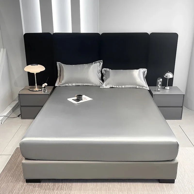 Satin Waterproof Fitted Sheet