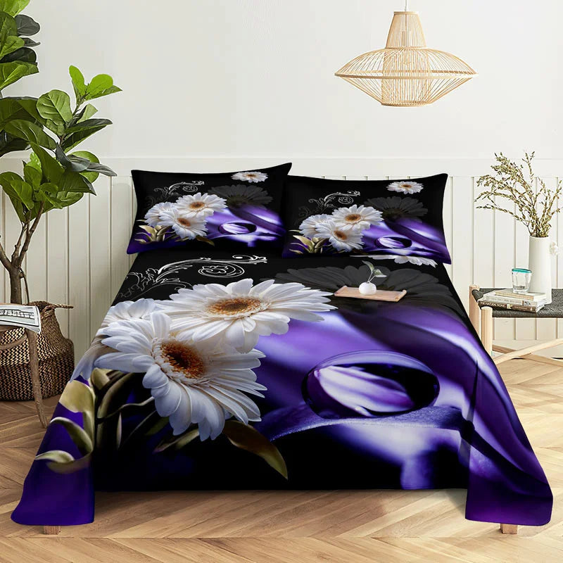 Purple animated Bed Sets