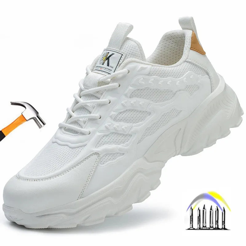 Steel Toe Puncture Proof Safety Work Sneakers