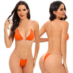 Transparent bathing suit
