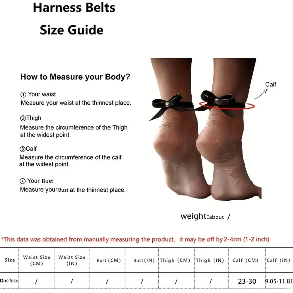 2Pcs Fashion Bowknot Anklets