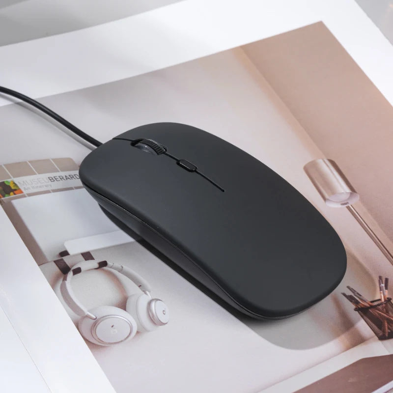 APAYADO T5 USB Wired Silent Mouse