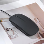 APAYADO T5 USB Wired Silent Mouse