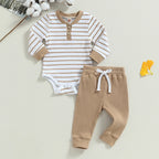 Newborn Baby Boys Knitted Long Sleeve Romper Cotton Infant Outfits