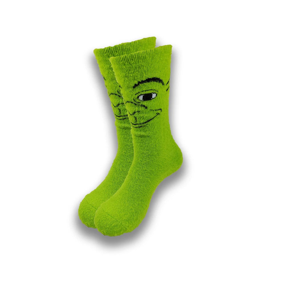 Graphic animated socks