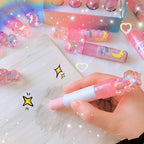 1Pcs Kawaii Lipstick Unicorns Rubber Erasers