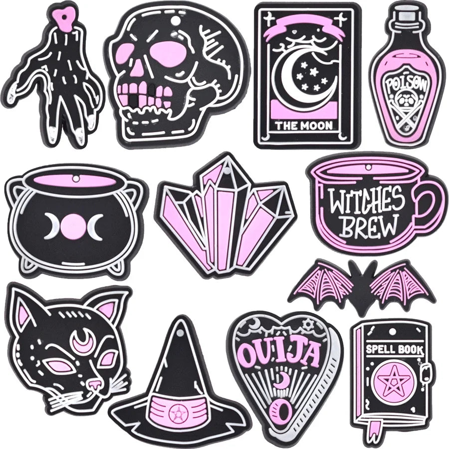 Magic Halloween Day shoe Charms