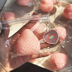 Big Strawberry Squeeze Taba Squishy Toy