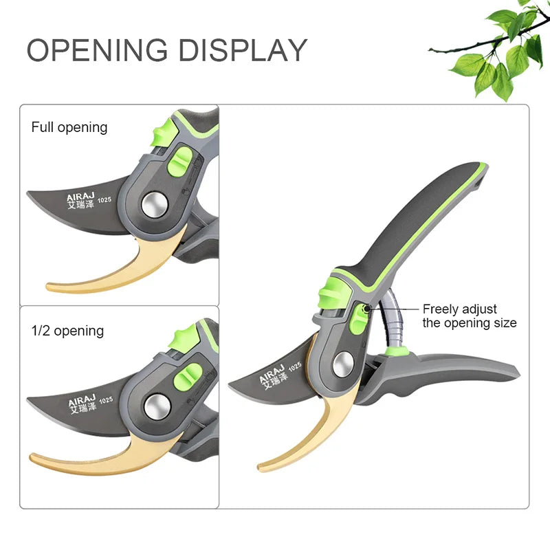 AIRAJ Industrial Grade Pruning Shears