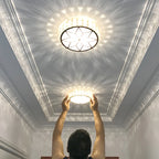 Modern Crystal Ceiling Light