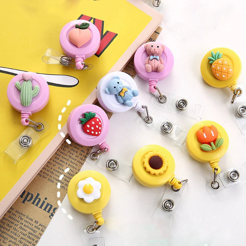 Retractable Reel ID Badge Holder