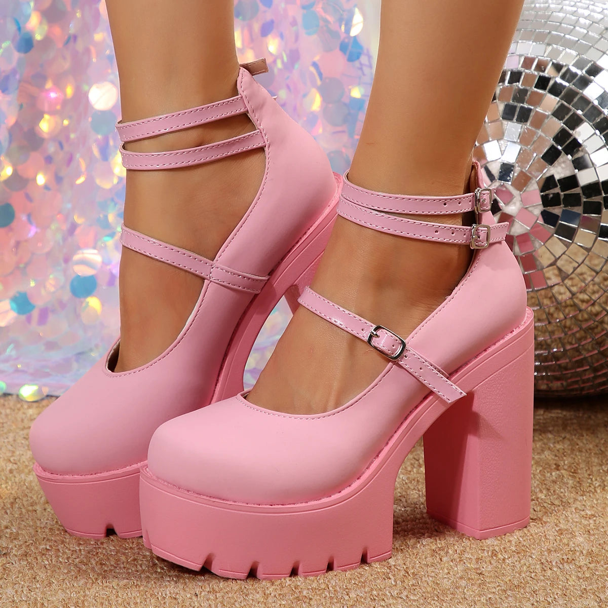 Mary Janes High Heels