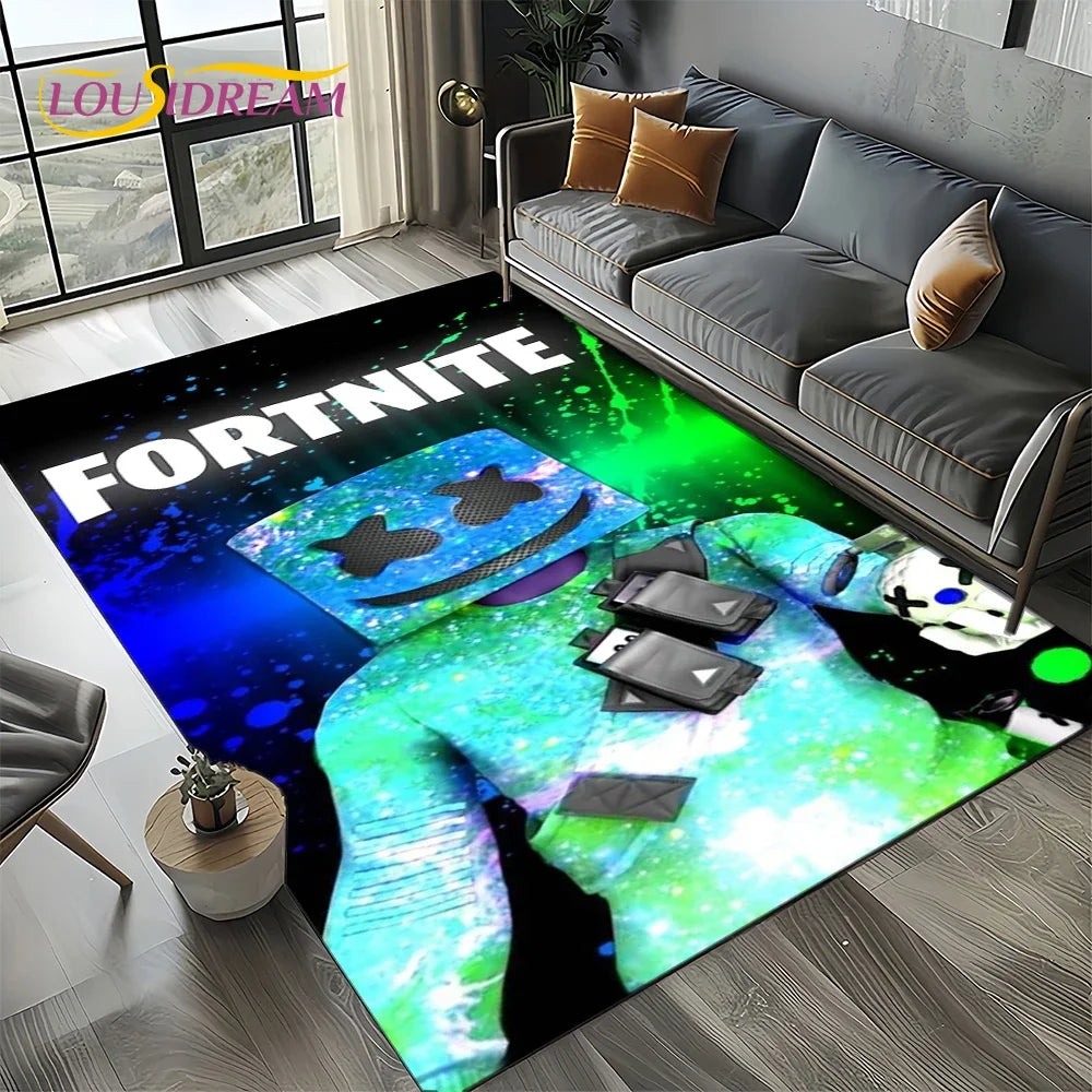 New Style Fortnite-e Cartoon Rug