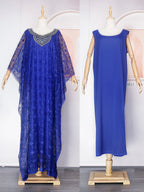 Loose Lace Abaya Dresses