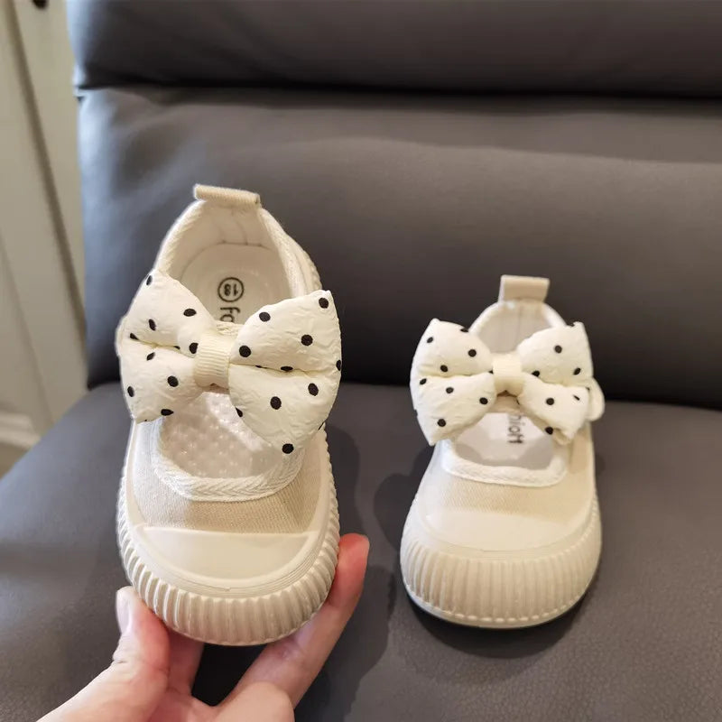 Baby girl Bow tie loafer Sneakers
