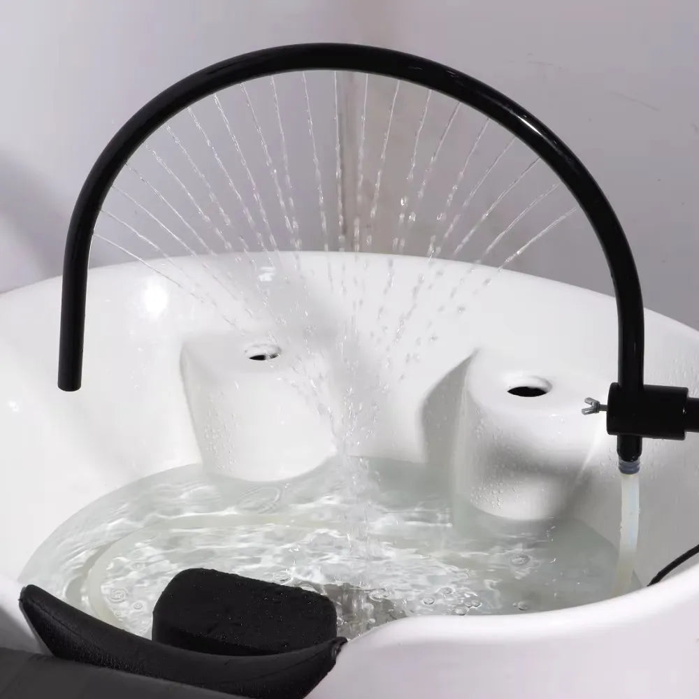 Beauty Salon Water Portable Head Spa Waterfall Frame with Pump