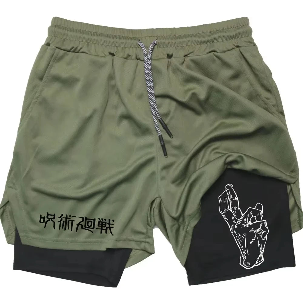 Anime  Gym Shorts