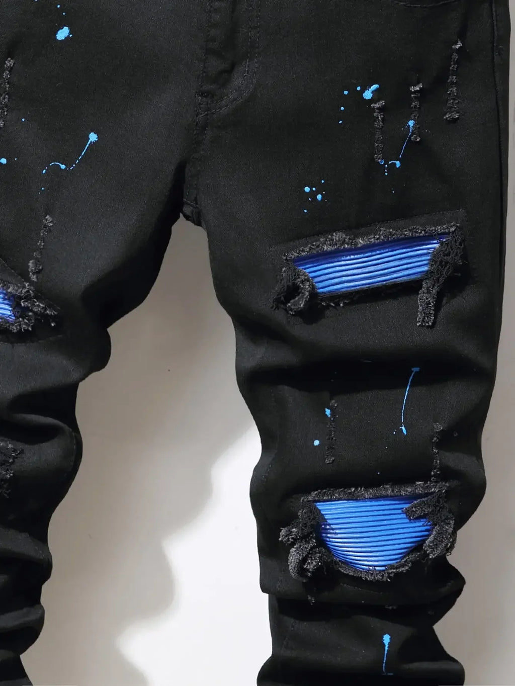 Men's Ripped Skinny Denim Jeans