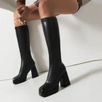 Luxury Designer Thigh High Heels