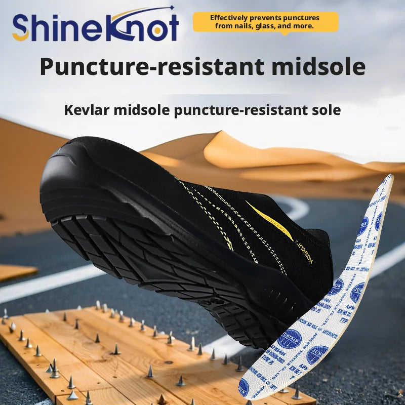 SHINEKNOT Steel Toe