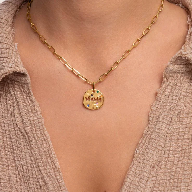 Mother's Day MAMA Necklace