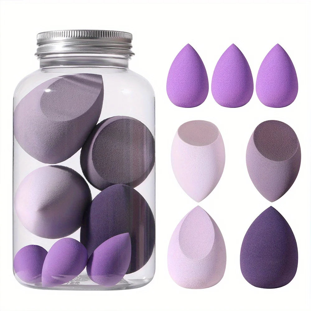 7Pcs Jelly Texture Sponges - Hydrophilic