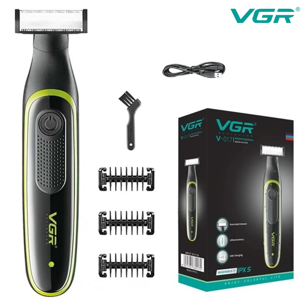 VGR One Blade Waterproof Beard Trimmer