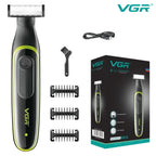 VGR One Blade Waterproof Beard Trimmer