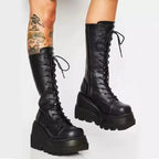 Platform  Rain Combat Military Boots