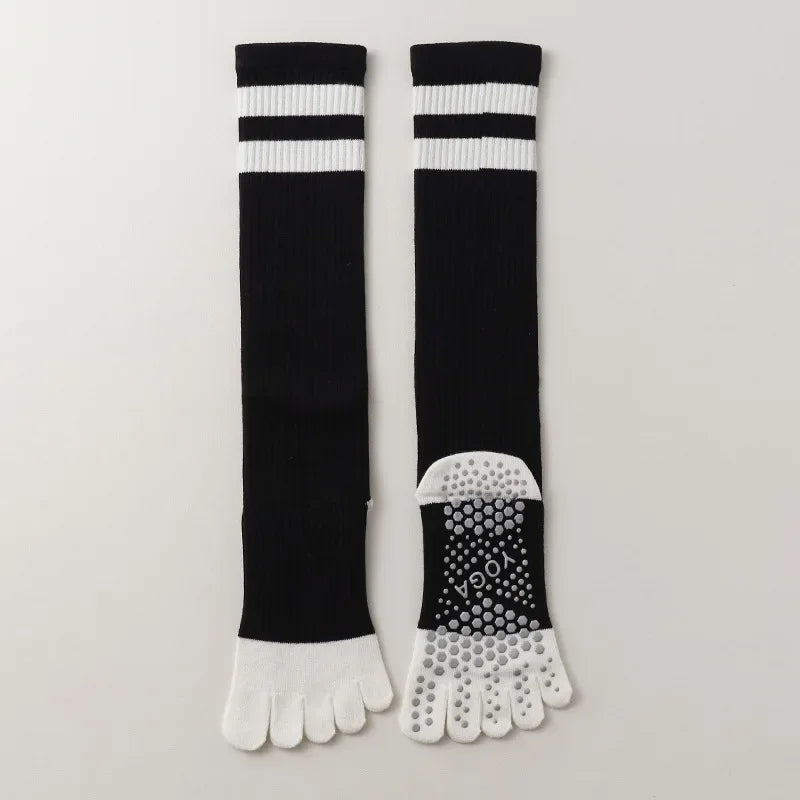 Women Five-finger Professional Pilates Socks