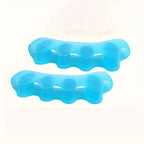2 soft touch silicone toe spacer