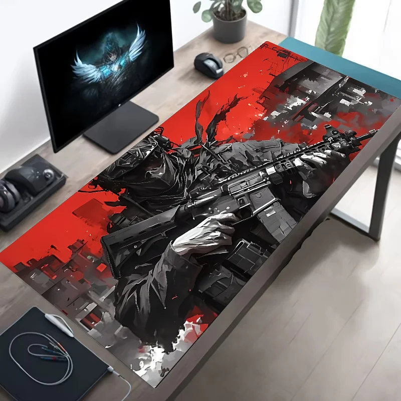 Large Tactical Soldier Design Mouse Pad