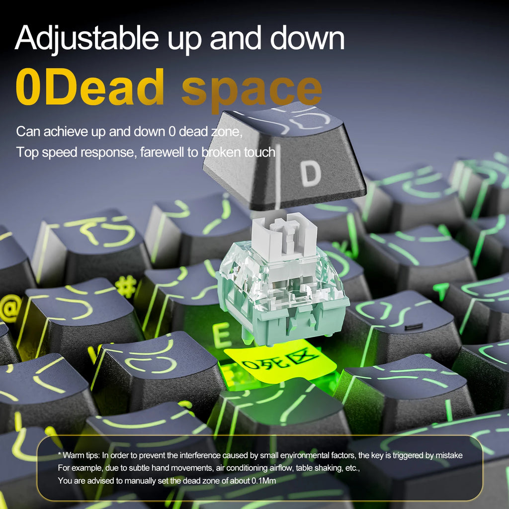 ATTACK SHARK X68HE Magnetic Keyboard