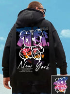 New York Art Word Cartoon Bear