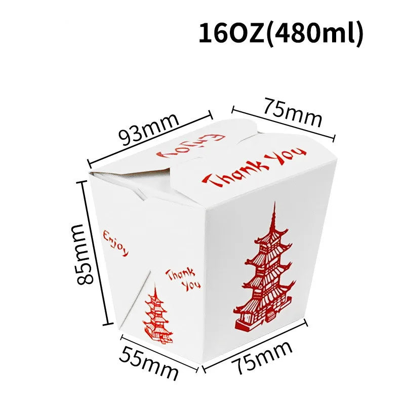 Pagoda Chinese Takeout Food Containers