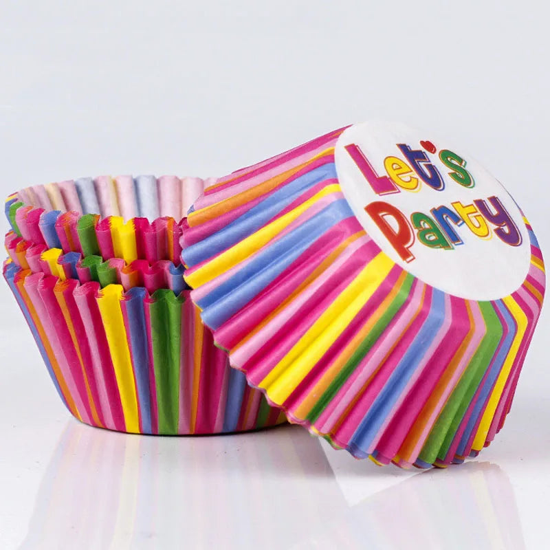 100Pcs/pack Cake Muffin Cupcake liners