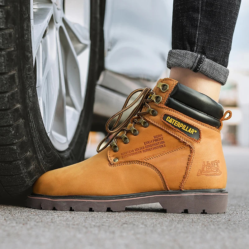 Indestructible steel toe shoes