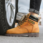 Indestructible steel toe shoes