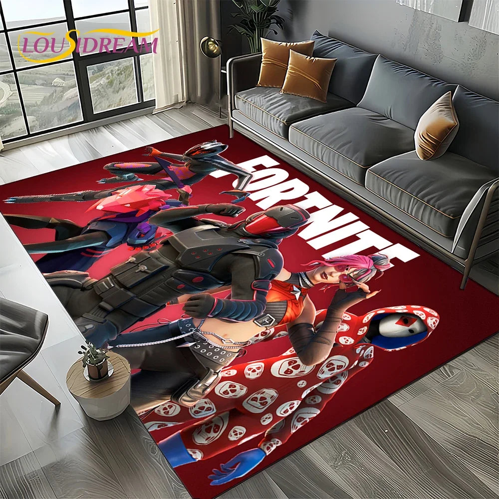 New Style Fortnite-e Cartoon Rug
