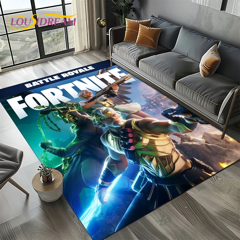 New Style Fortnite-e Cartoon Rug