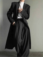 American Retro Men's Long Blazer