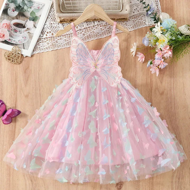 Butterfly Wings Gauze Princess Dress
