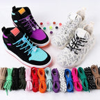 1 Pair Lazy Laces Elastic Snap Lock Shoelaces