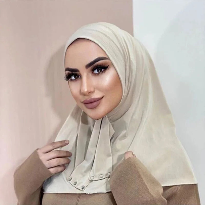Snap Fastener Hijabs