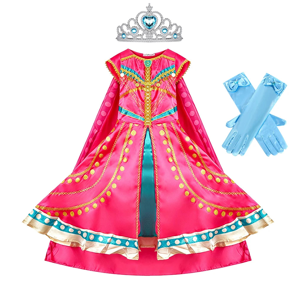 Arabian Dress Magic Lamp Kids Princess Dress