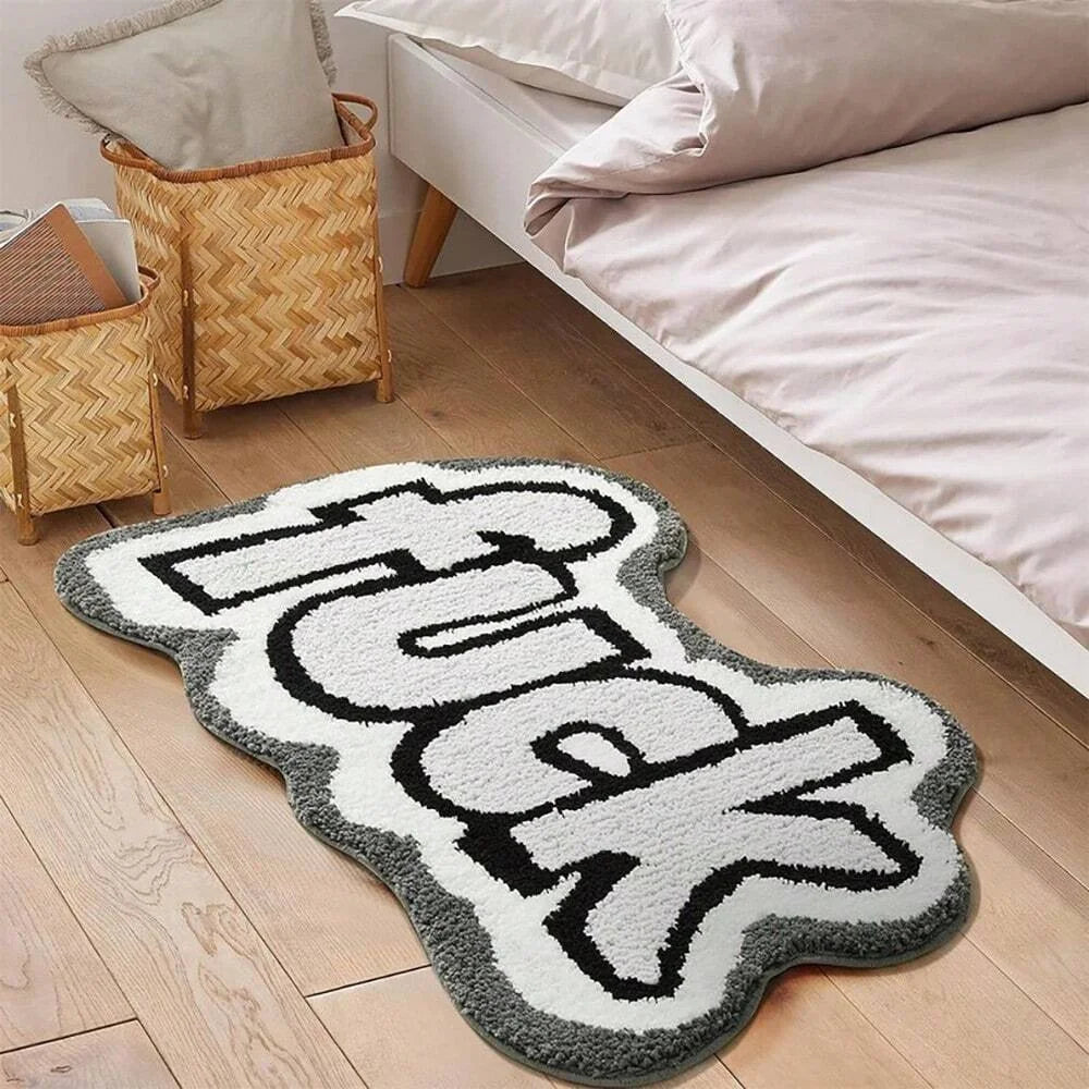 VIKAMA Cute Funky Bathroom Rugs